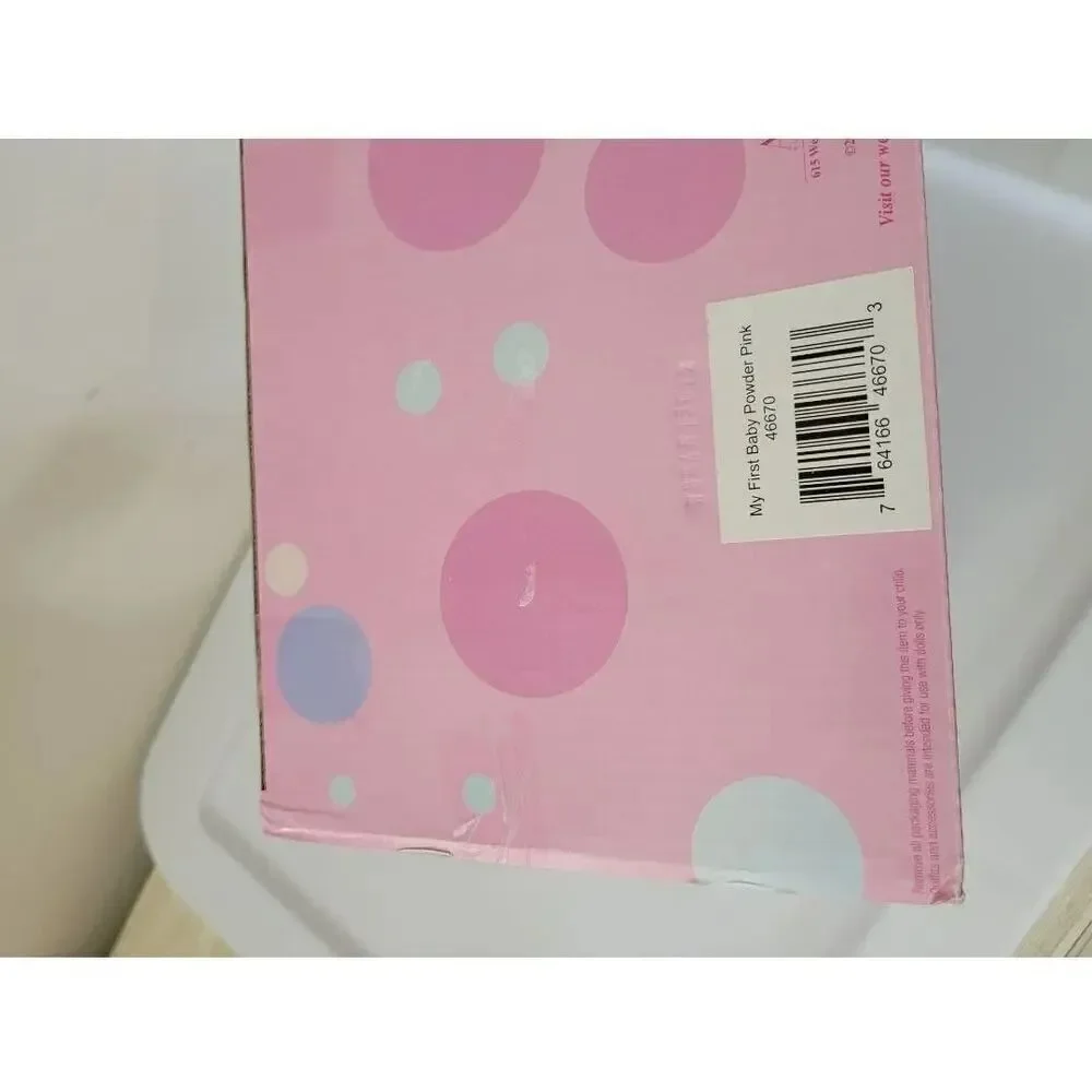 Madame Alexander Sweet Baby Nursery My First Baby Girl Caucasian Doll in pink NE